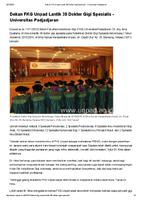 Dekan FKG Unpad Lantik 38 Dokter Gigi Spesialis - Universitas Padjadjaran.pdf